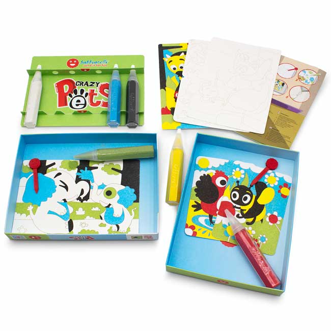 Risba hišnih ljubljenčkov – set s peskom