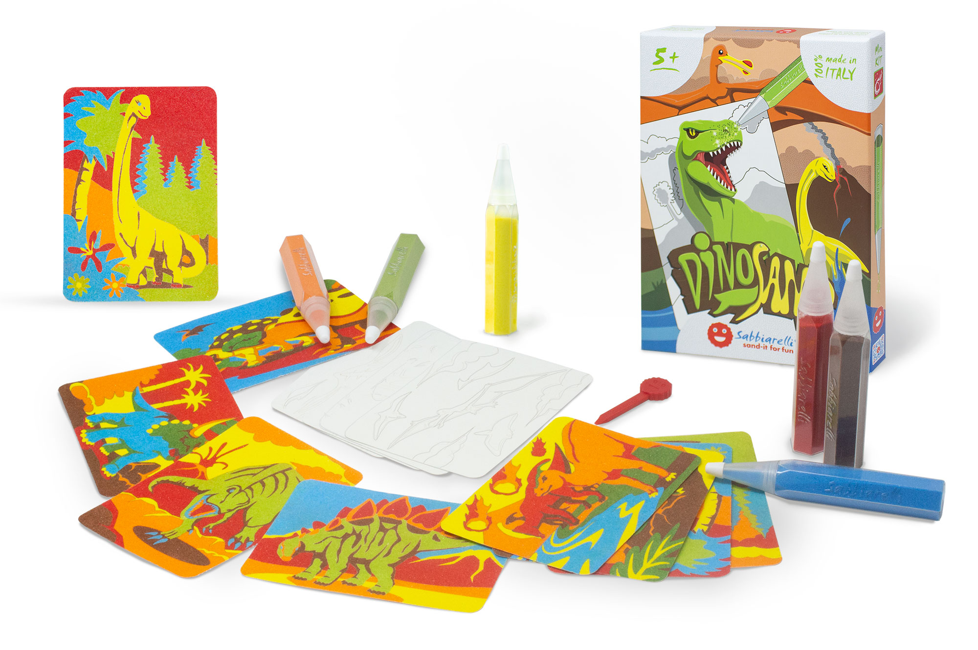 Dinosand Midi Kit – komplet za otroke 5+